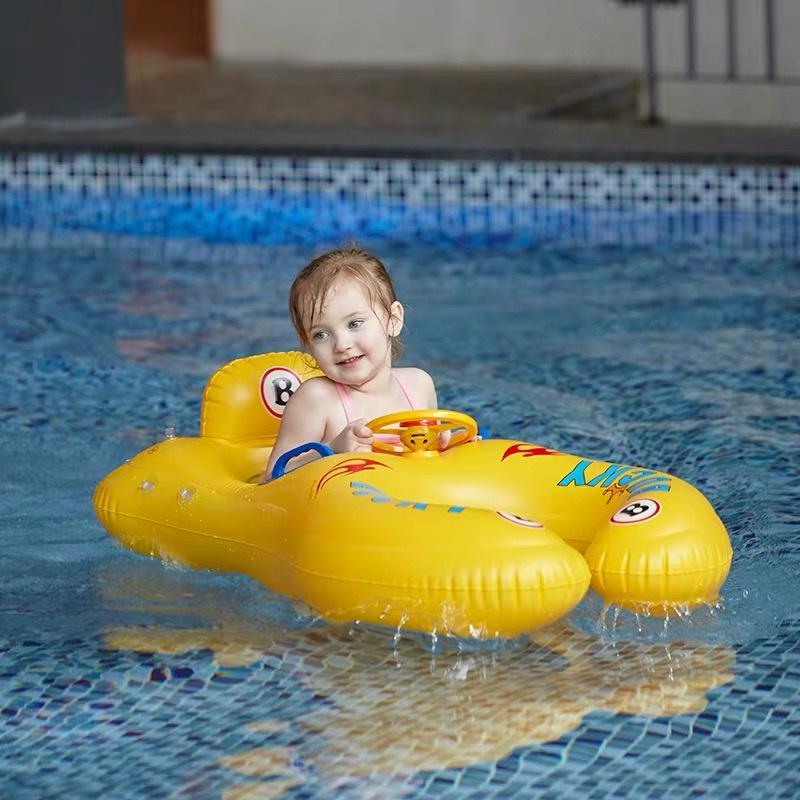 Inflatable Swimming Rings Child Kids Baby Mother Safety Swim Pool Ring Children Water Play Games Seat Float Boat Summer Trainer