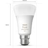Ampoules connectées philips hue hue ampoule connectée x2 white and color ambiance 10 watt b22