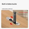 Elastic Invisible Panel Fasteners for Furniture 2 in 1 Cabinet Connector Set  for Seamless DIY Home Assembly