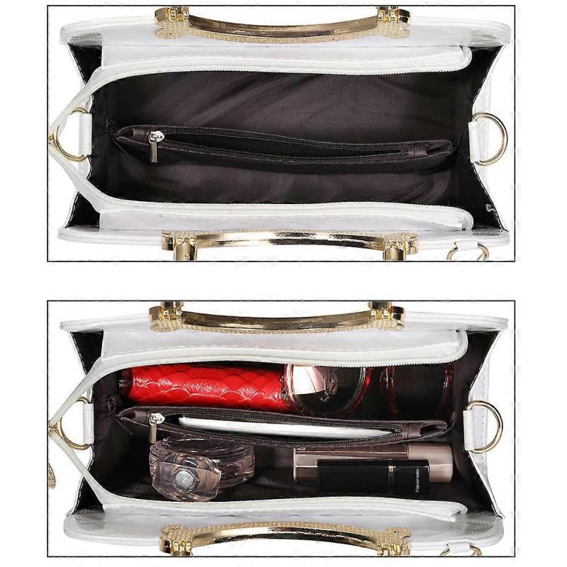 Women's Shiny Patent Leather Wallets Satchel Handbags Fashion Women Top Handle Handbags Shoulder Bags