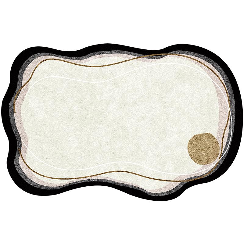 Japanese-style Irregular Carpets for Living Room Decoration Rugs for Bedroom Decor Carpet Non-slip Area Rug Short Pile Floor Mat