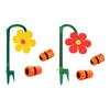 Verrückter Blumen-Wasser-Sprenger Spritzende Drehende Blume Outdoor-Wasserspielzeug für Kinder & Kleinkinder ab 3 Jahren