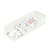 Cable Storage Box with Lid Clear Charger Cord Organizer Desk Organization Case