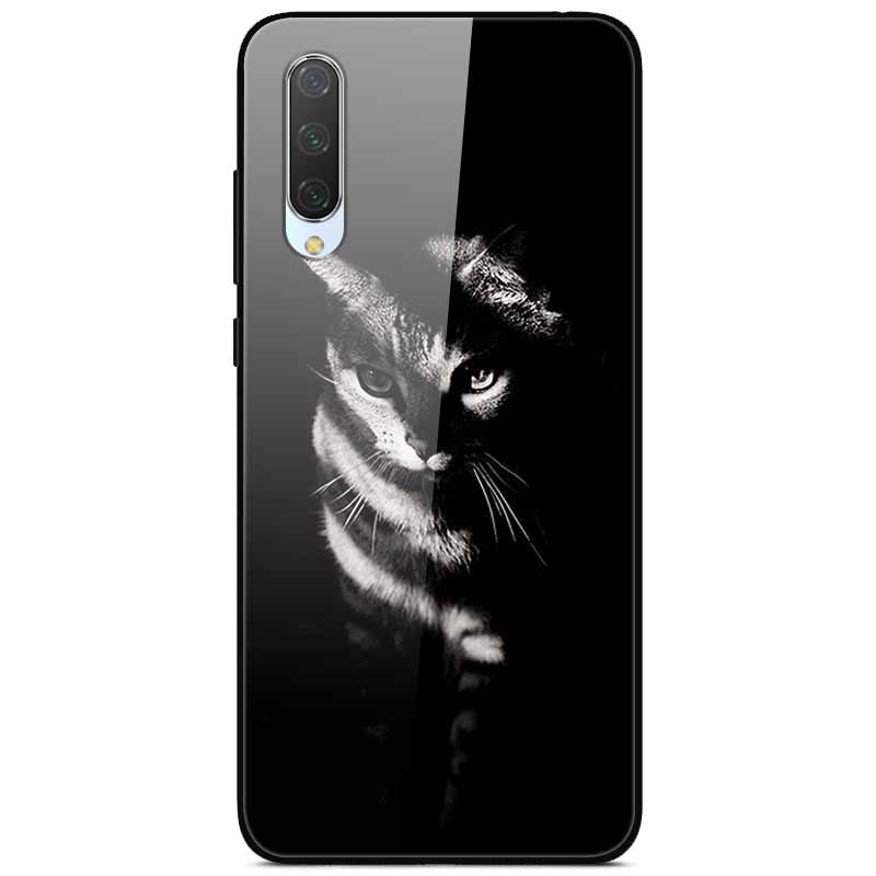 Pro pouzdra Xiaomi Mi A3 9SE 9Lite Módní tvrzené sklo Pevná zadní kryty pro pouzdra na telefon Xiaomi Mi 9 SE Bumper Fundas Coque MiA3