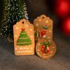 50pcs DIY Wrapping Supplies Xmas Decoration Christmas Labels Gift Wrapping Kraft Tag Hang Tags