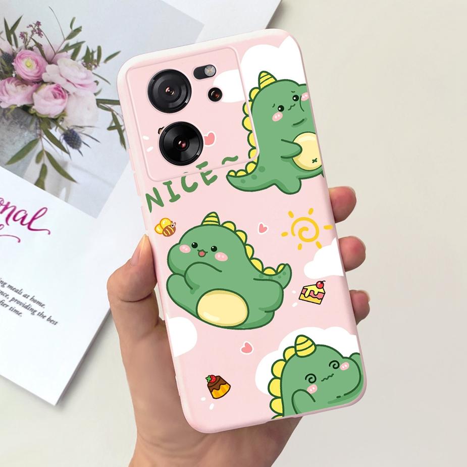 For Xiaomi 13T Pro Case Lovely Candy Painted Back Cover 6.67'' Soft Silicone Phone Case For Xiaomi Mi 13T Pro 13TPro Fundas Capa