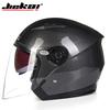 Genuine JIEKAI Helmet Motorcycle Motorbike Dual Lens Summer Winter Open Face Helmet Moto capacete para motocicleta casco516