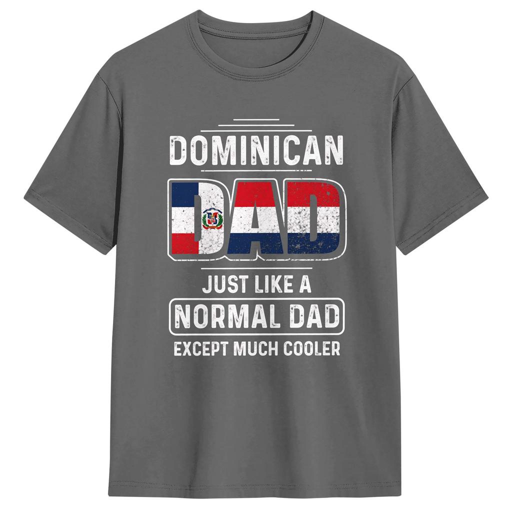 Fathers Day Unisexs T Shirt Funny Tee Shirt Short Sleeve Round Collar Tshirts Pure Cotton Big Size Clothing