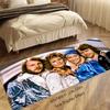 Tapis de sol Musique Pop A-ABBA Tapis Antidérapant pour Entrée Couloir Tapis Cuisine Adsorbant l'Eau Tapis Moelleux Décor de Chevet