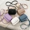 Candy Color Autumn and Winter New Versatile Shoulder Bag Fashionable Small Fresh High Value Feeling Saddle Bag Commuter Messenger Women's Bag