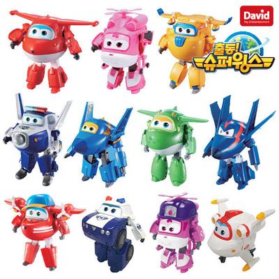 Super Wings Transformer Robot Transforming Toy Airplane Staffel 5
