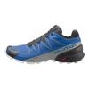 SALOMON Speedcross 5 Fabric Abrasion Resistant Low top Running Shoes Men's Black Blue 416095