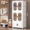 Collapsible Wardrobe Storage Organizer Set with Double Doors
