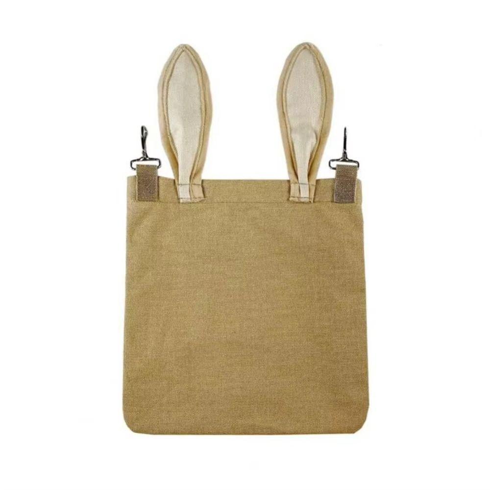 Hängende Heusäcke in Kaninchenform, Großes Fassungsvermögen, Oxford-Gewebe, Futterbeutel, Fütterungsbeutel für Hamster