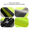 High Visibility Reflective Vest Yellow Reflective Vest Lightweight Breathable Vest for Car Safety Stay Safe On the Road