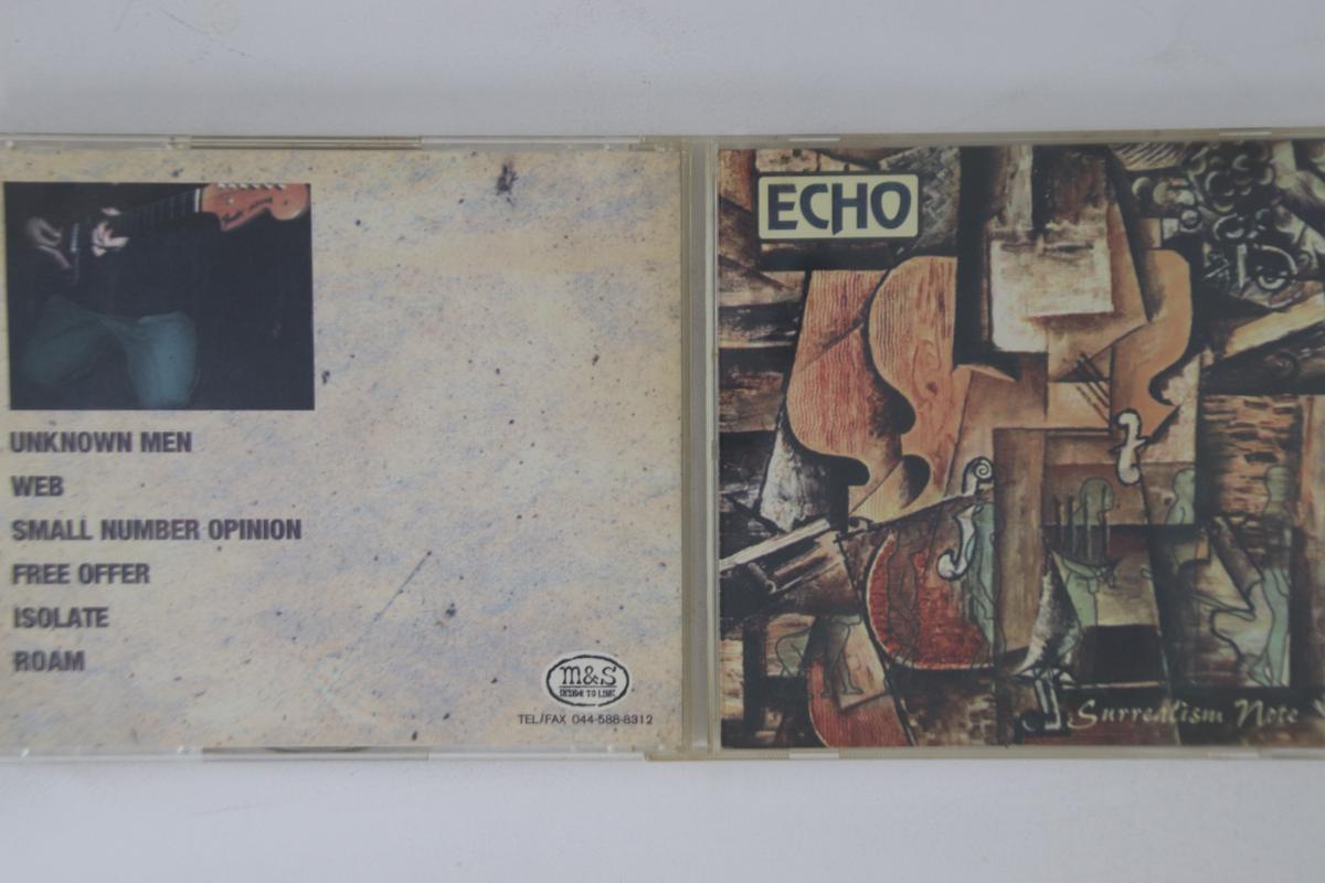 

CD ECHO - Surrealism Note MSIL001 M S INSIDE TO L 1997 Japan Japanese Pop/Rock Used