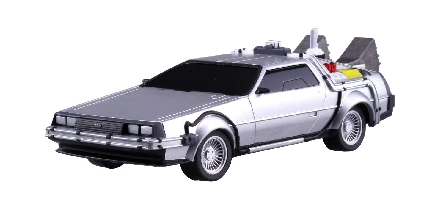 

Aoshima Bunka Kyozai Movie Mecha Series 12 Back to the Future Pullback Part 2 Time Machine Scale Plastic Model Kit Co., Ltd. (AOSHIMA) No. 1/43 белый