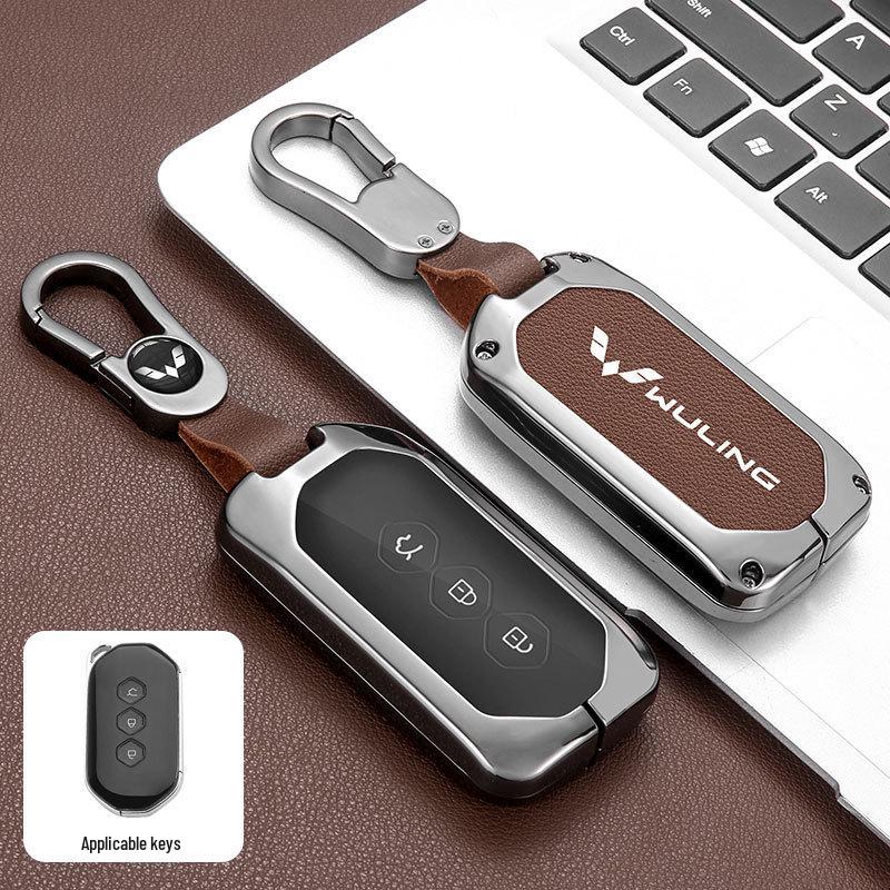 Wuling 2023 Capgemini Premium Key Case: Stylish Unisex Bag Buckle for Car