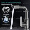 MICOE 304 Stainless Steel 360° Swivel Single Cold Water Basin Faucet