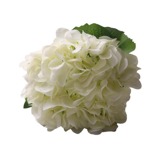 Artificial Flower Realistic Silk Hydrangea Bouquet with Flexible Stems Realistic Color Transitions Soft