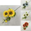 Sunflower Artificial Flower Bundle For Wedding Shoots And Wall Decor In Modern Homes