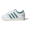 adidas Originals Superstar Soft Comfortable Durable Low-Top Kids Skate Shoes Kids Sneakers White IH3496