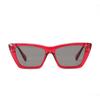 Glasses 2255 Cat Eyes Multi-Colored Plastic Frame Sunglasses Women, Colored Sunglasses Men