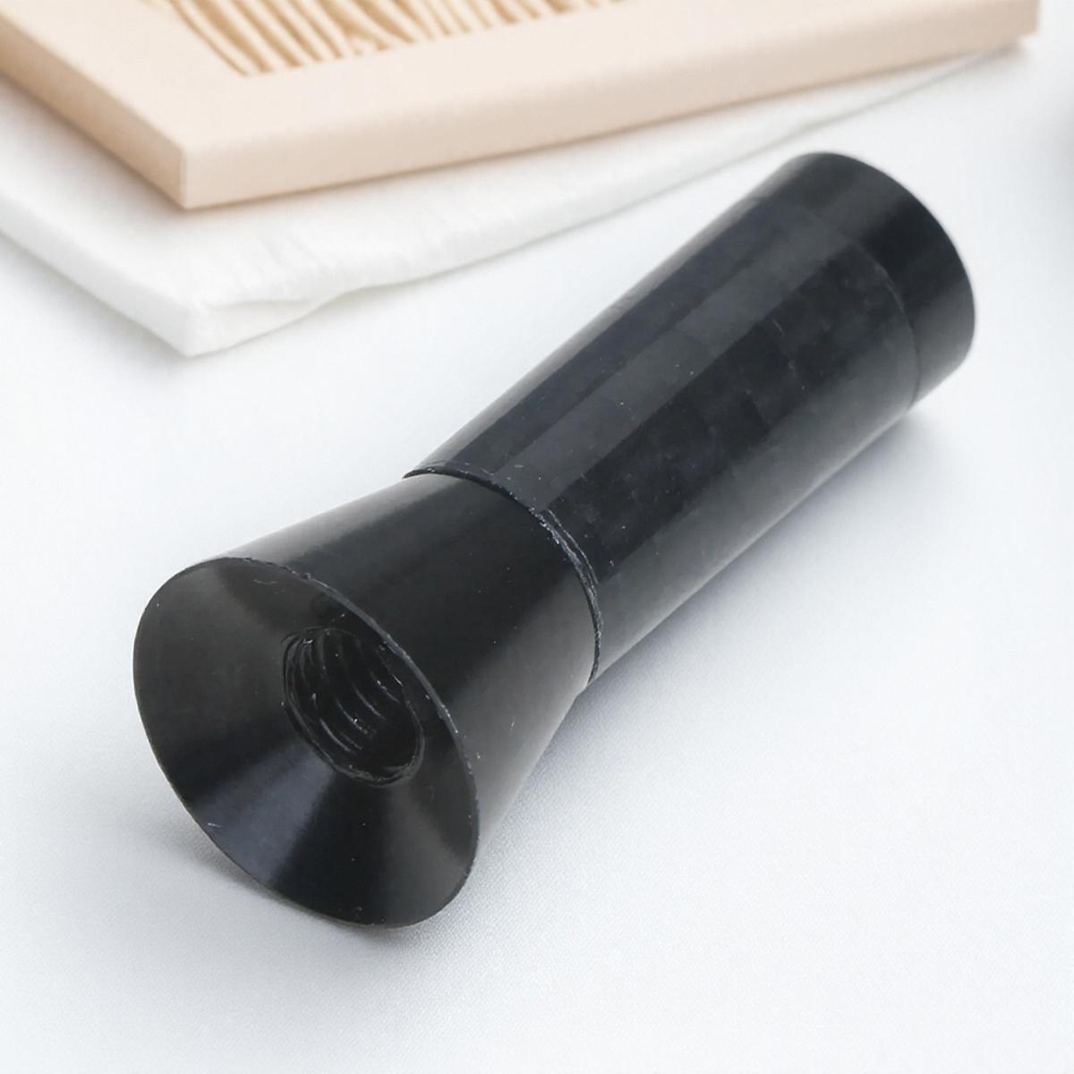 

Universal 35mm Car Roof Antenna Short Stubby Carbon Fiber Enhanced Signal Metal Mast Stylish Car Accessories чёрный