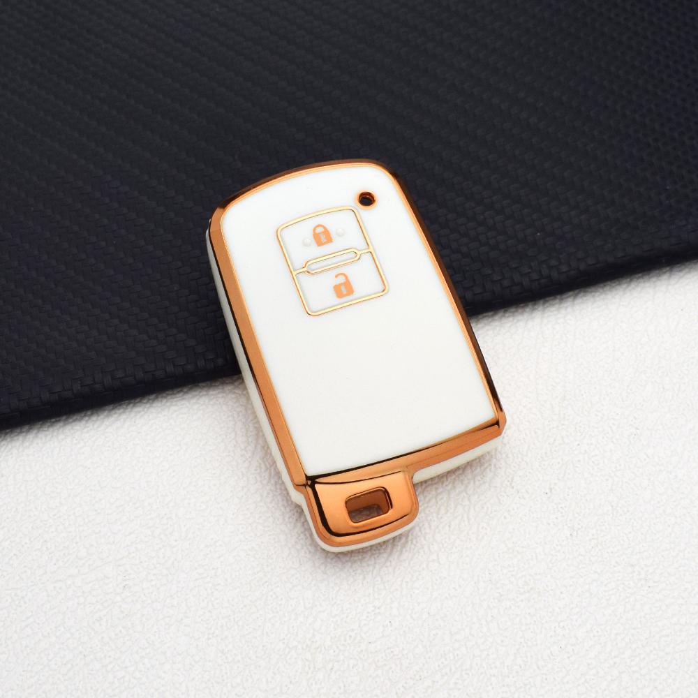 2/3/4 Buttons Anti-Scratch TPU Key Fob Cover for Toyota Camry RAV4 2012-2018 Key Holder Fit For Auris Hybrid Avalon Yaris Verso