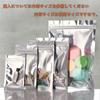 100 Stück Aluminiumbeutel mit Reißverschluss Plastiktüte Transparent Aluminiumbedampfter Beutel Kleiner Reißverschluss Aluminiumverpackung Verpackungsmaterialien Aufbewahrungsbeutel Kunststoff