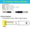 1 Stück SHT40 SHT30 SHT20 SHTC3 SHT45 SHT35 SHT31 Digitaler Temperatur- und Feuchtigkeitssensor Edelstahl-I2C-Sonde mit IIC-Schnittstelle