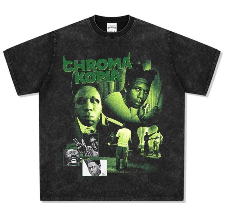 

Футболка Tyler The Creator, Гранж, Ретро-футболка DIY, Chromakopia, Хлопок, Унисекс 3XL
