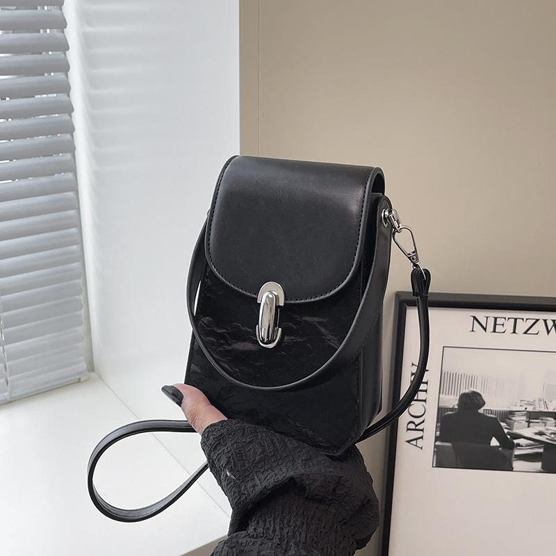 Beliebte Tasche Damen neue tragbare kleine quadratische Tasche vielseitige Schulter Messenger Handy-Tasche