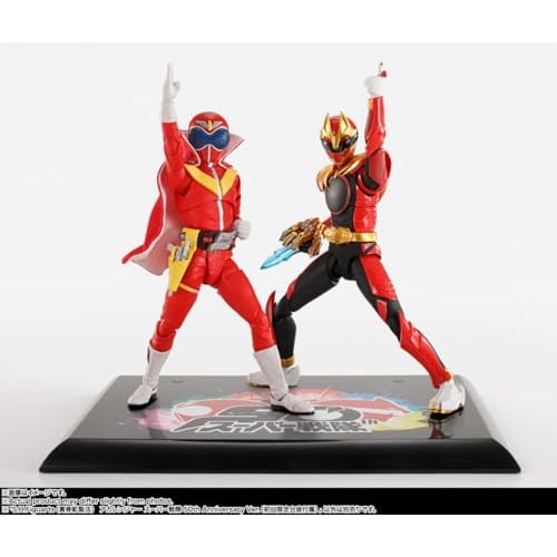 TAMASHII NATIONS S.H.Figuarts (Real Bone Carving Technique) Himitsu Sentai Gorenger Akarenger Super Sentai 50th Anniversary Ver. (First Press Limited