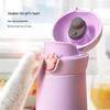 Lock&Lock Meow Bounce Stainless Steel Insulated Bottle, 400mL