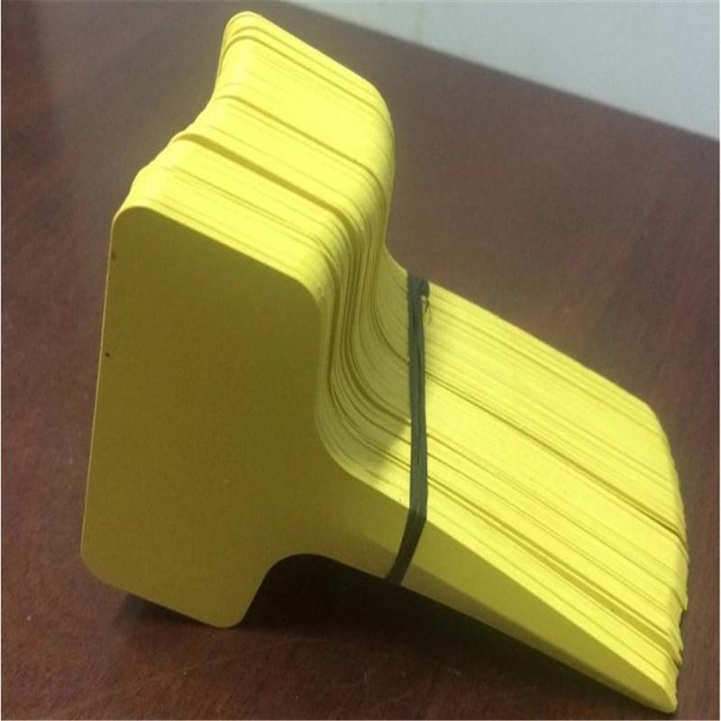 100 Stück Pflanzenetiketten, Gartenetiketten aus Kunststoff zum Aufhängen, wasserdichte Markierungen für Kinderzimmer, Topfmarkierungen