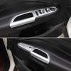 For Ford Escape Kuga LHD 2017 2018  Inner Door Handle Armrest Cover Window Lift Switch Buttons Trims Car Styling Accessories