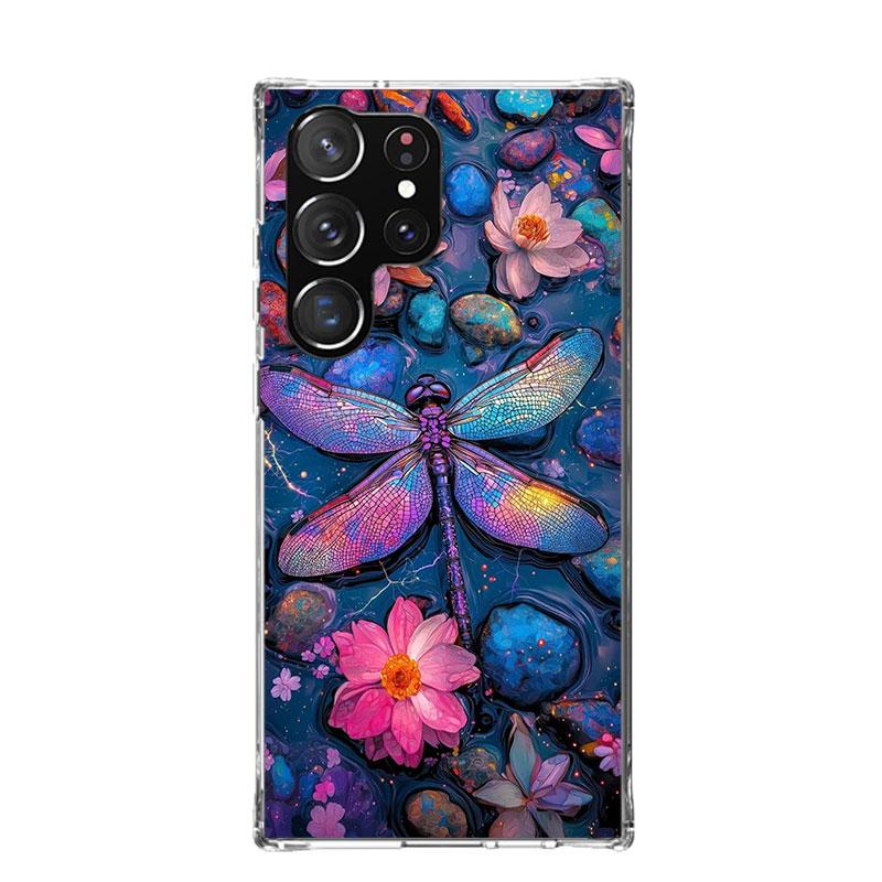 Beautiful Dragonfly Enthusiasts Phone Case For Samsung Galaxy S26 S25 Edge S24 S23 FE S22 Ultra S21 Plus S20 + Fundas Cover Coqu