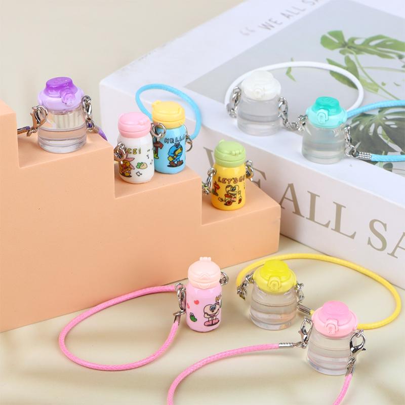 1Pc 1:12 Dollhouse Miniature Kettle Water Cup Insulation Cup Model Kids Pretend Play Toys Doll House Accessories