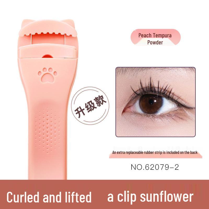 

GECOMO3D Cute Paw Eyelash Curler - Long-Lasting Curl, Wide-Angle Clip, Portable Beauty Tool