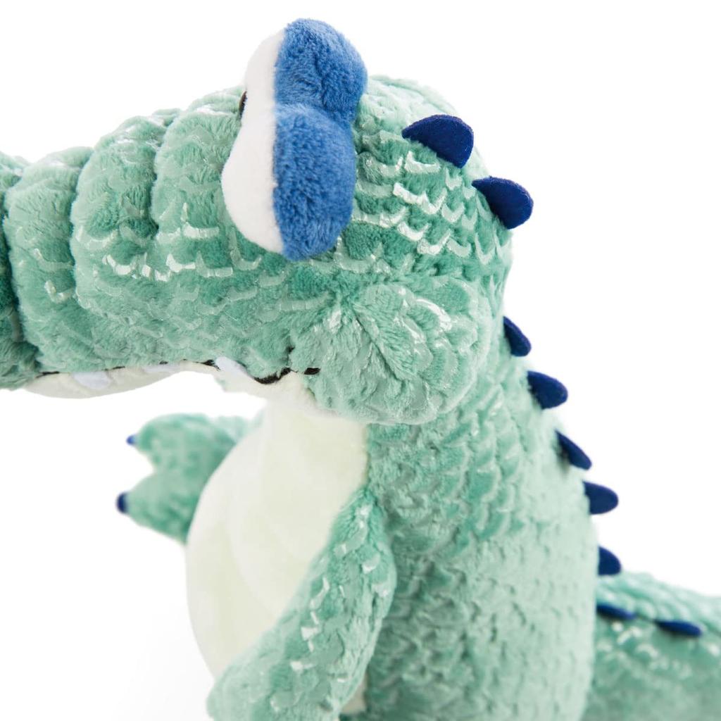 Wild Friends 2022 Crocodile Plush W18 x D25 x Product 47963 Toy, 27cm, NICI, Germany, Gift, Present, Animal, Crocodile, Eco-Friendly, Sustainable,