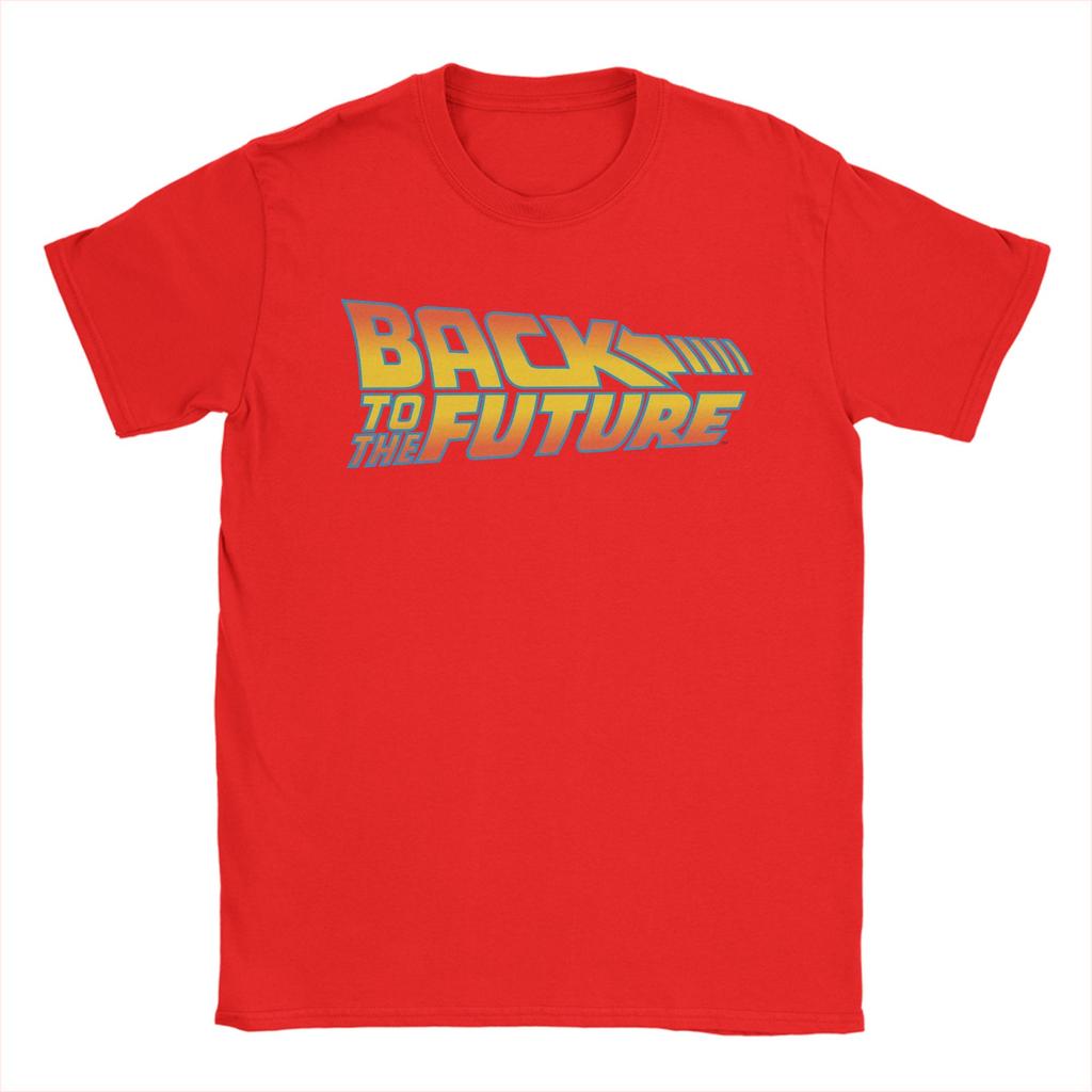 Back To the Future T Shirt Couple DMC DeLorean Streetwear TShirts Summer Crew Neck Hip Hop Tee Shirt Hot Sale Plus Size Tops