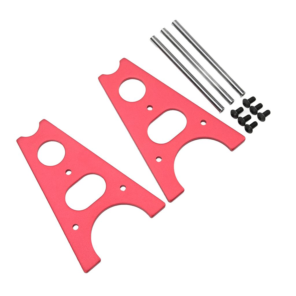 RC Car Lifting Tool Repair Wheel Lift Stand Decoration Part Universal for 18 110 RC Model CarRed