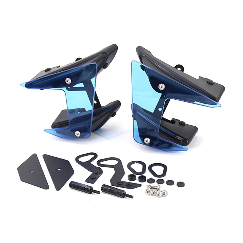 

Мотоциклетные боковые спойлеры даунфорса, фиксированное крыло, обтекатель-крыло для Yamaha MT09 MT-09 MT 09 SP 2018 2019 2020 2017 17 18 19 20 синий