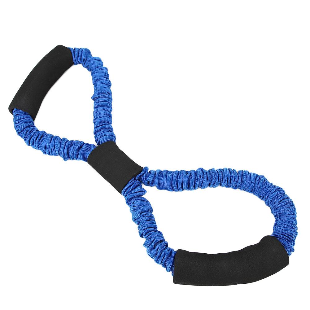 Elderly Stroke Recovery Elastic Tension Resistance Band Fitness Strength Training Pulling RopeBlue 40LB