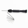 Tools Set Mini Micro Aluminum Hand Drill Mini Hand Pin Vise  Jewelry Tool Micro Twist Bit