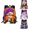 Kpop Demon Hunters Backpack For Kids With Breathable Oxford Fabric And Shock Absorption For School Use