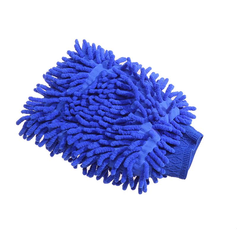 Car Wash Gloves Chenille Glove Plush Rags Thickened Double-sided Car Supplies Cleaning Tools Auto Acessories Car Detailing