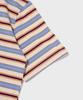 CARGOBROS FOR WOMAN Striped Short Sleeve T-Shirt (Blue)