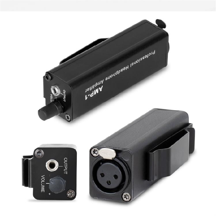 Portable 3.5mm Headphone Amplifier for Microphone Speakers Studio Grade Sound